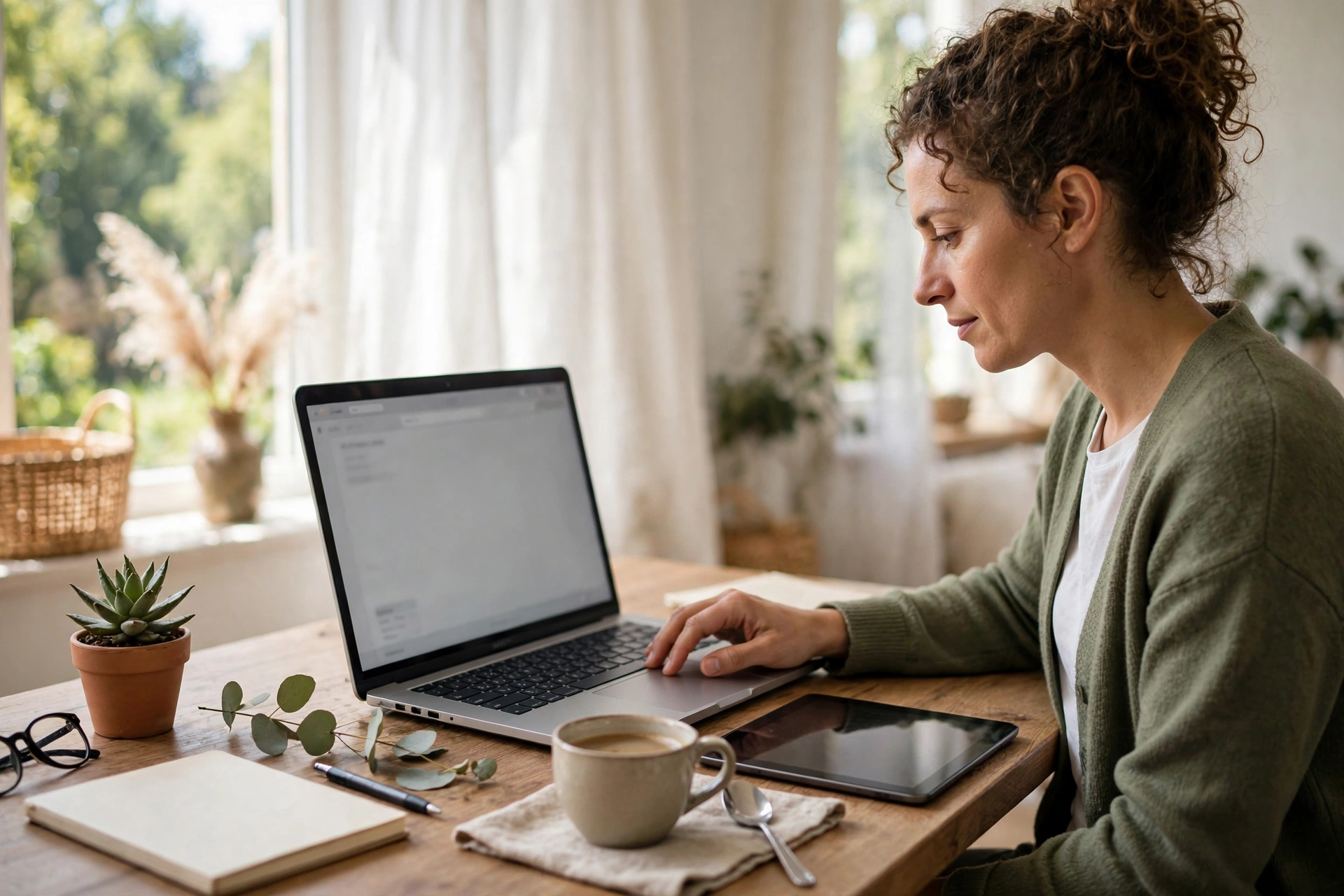 Applying online for a free government tablet